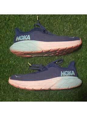 HOKA Arahi 7 Midnight Seafoam Womens Sneaker Running Shoe Size 8.5B